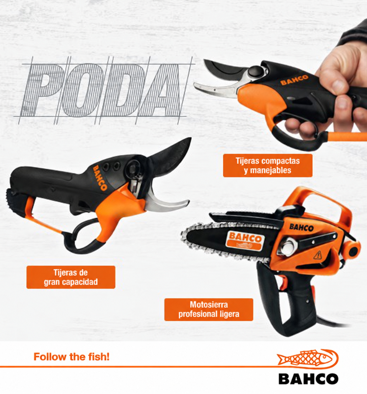 PRODUCTOS PODA MARCA BAHCO